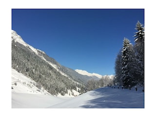 sonniger Wintertag in Ischgl