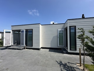 Ein großes Modell-Chalet von 55m2