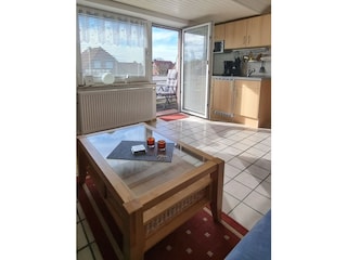 Ferienwohnung Norddeich Wohnzimmer 5