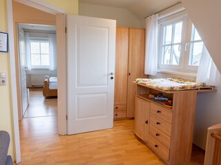 Schlafzimmer 3, Couch auszb. 200 x 160 cm +  Kinderbett