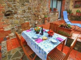 Casa de campo Castiglione d'Orcia Grabación al aire libre 11