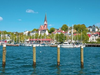 Ostufer der Hafenstadt Flensburg