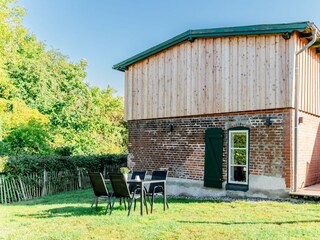 Terassenbereich hinter dem Haus