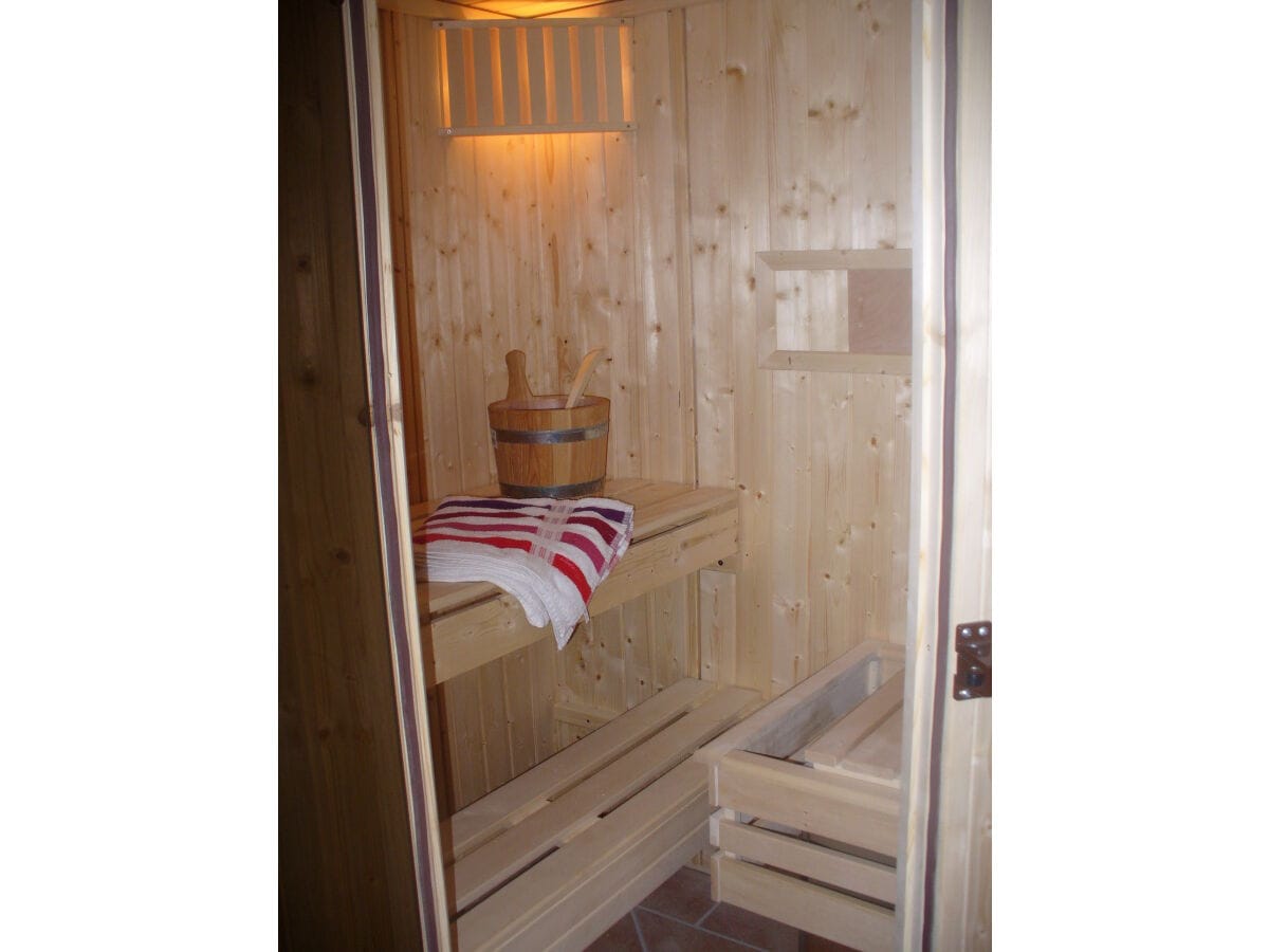 Sauna im Keller