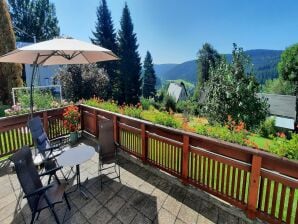 Apartment Ferienwohnung Irene - große Terrasse mit Ausblick - Upper Ore Mountains - image1