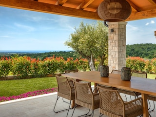 Terrasse mit Meerblick