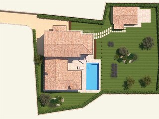 Villa Vabriga Pianta del piano 63