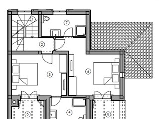 Villa Vabriga Pianta del piano 40