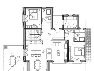 Villa Vabriga Grundriss 44