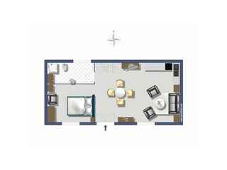 Appartamento per vacanze Les Arcs sur Argens Pianta del piano 18