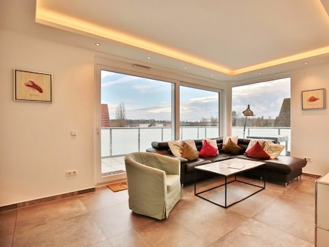 Ferienwohnung Haus Wolburgstraße 1a Penthouse Haifisch Appartement 5