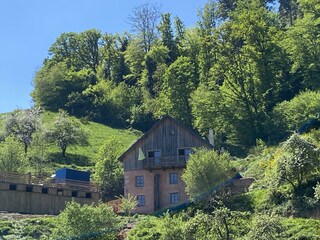 Exterior view of the farm