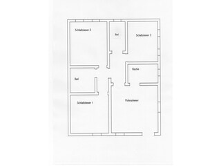 Appartamento per vacanze Segusino Pianta del piano 21