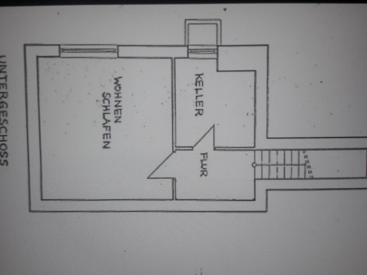 Grundriss: Souterrain