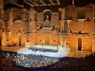 Roman theater of Orange with the Chorégies