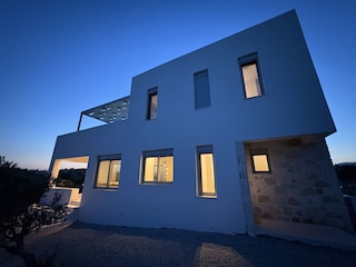 Haus von hinten