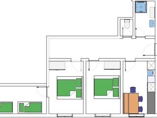 Vakantieappartement Schröcken Grondplan 25