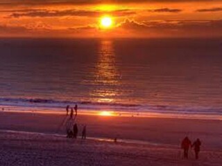 Herrlicher Strand Sonnenuntergang