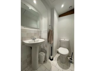 with a private bathroom