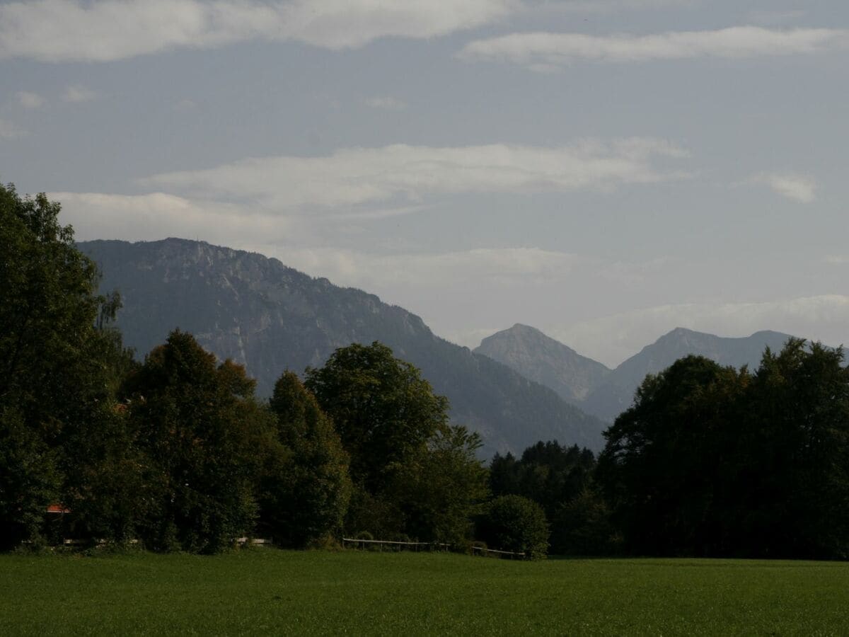 Blick Richtung Ruhpoldinger Berge