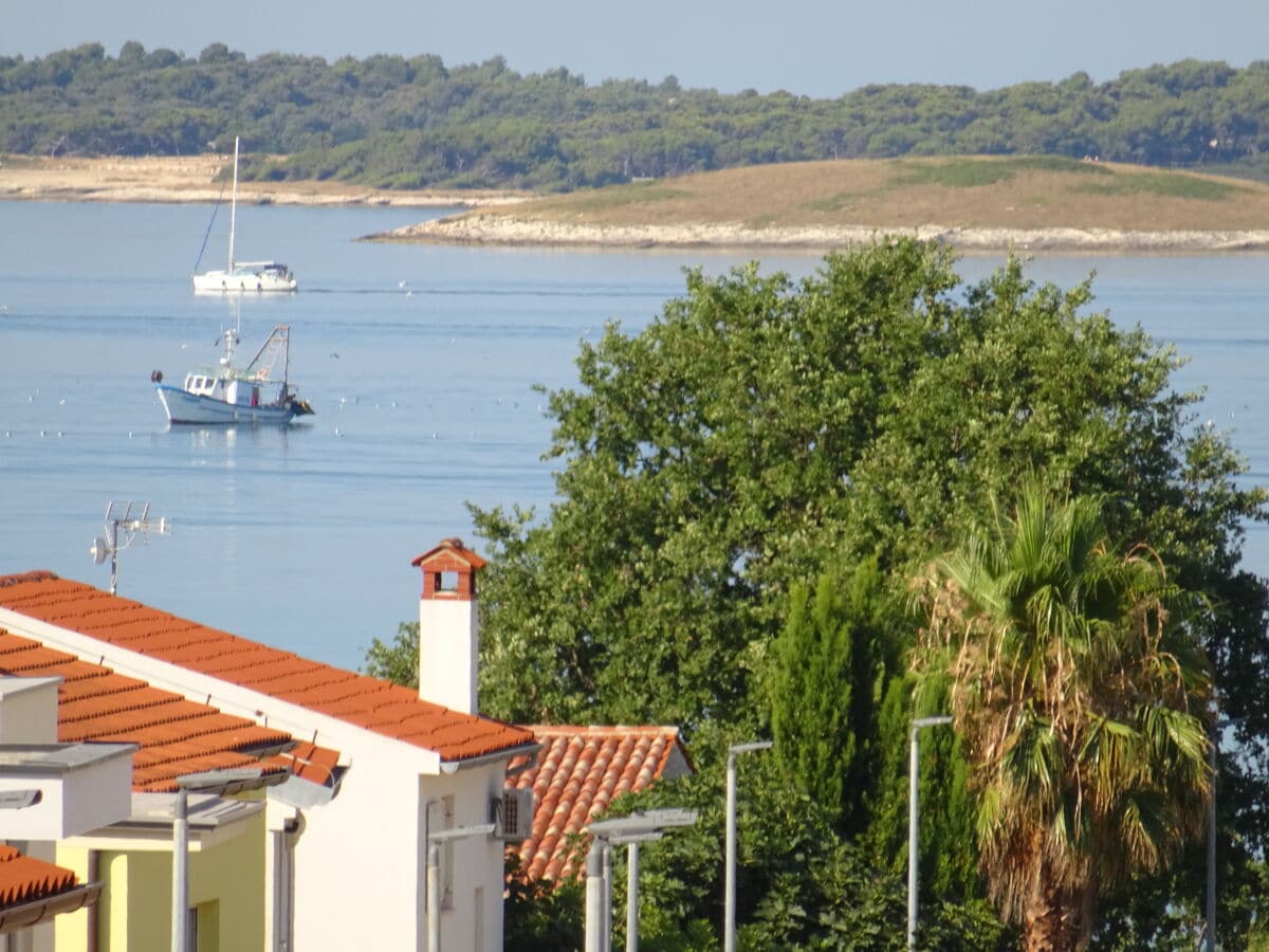 Blick vom Apartment aufs Meer (Zoom verwendet)