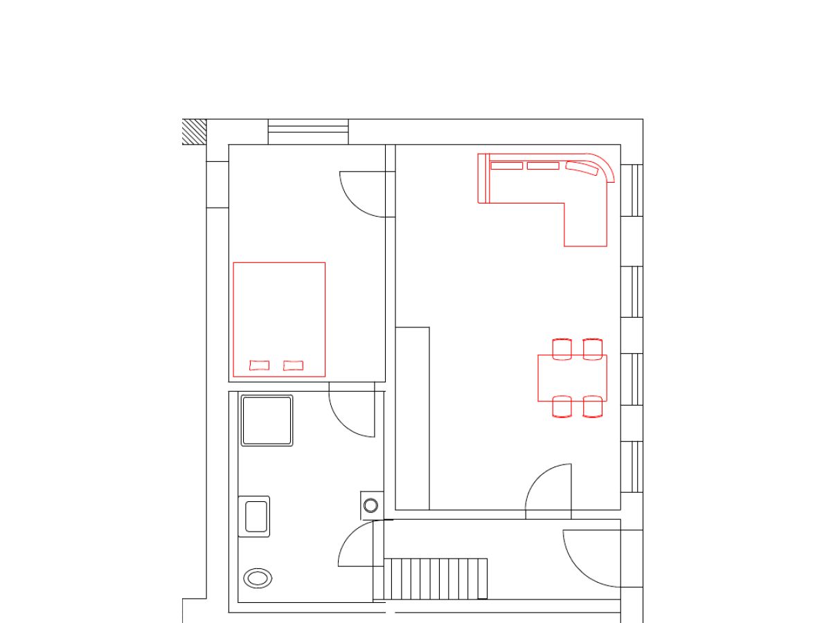 Grundriss Ferienwohnung