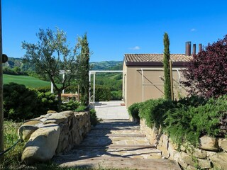 Appartement Montefiore Conca Buitenaudio-opname 15