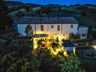 Appartement Montefiore Conca Buitenaudio-opname 9