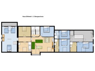 Vakantiehuis Winterspelt Grondplan 22