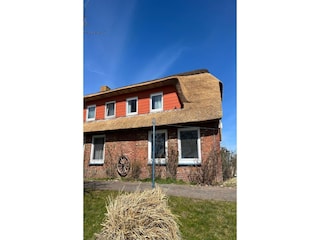 Ferienhaus Hallig Nordstrandischmoor Außenaufnahme 1