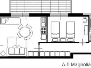 Appartamento Diano Marina Pianta del piano 9
