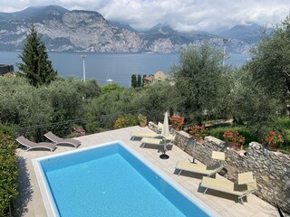 Vakantieappartement Brenzone sul Garda Buitenaudio-opname 4