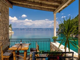 Appartement Zastražišće Buitenaudio-opname 2