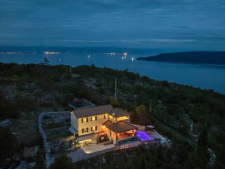 Casa de vacaciones Brseč Grabación al aire libre 1