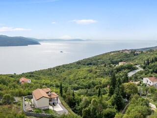 Casa de vacaciones Brseč Grabación al aire libre 2