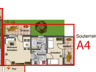Ferienwohnung Menzenschwand Grundriss 34