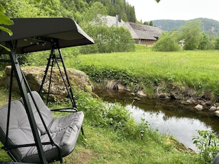 Entspannen am Bach