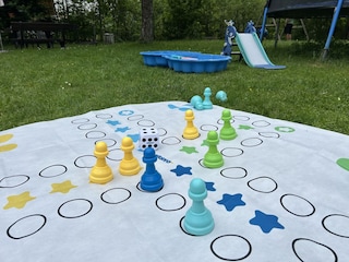 Spiele Möglichkeiten im Garten