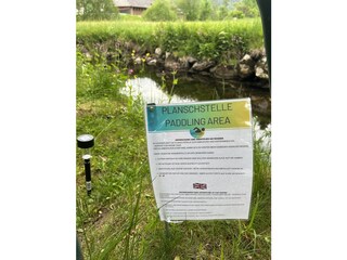 Planschstelle am Bach