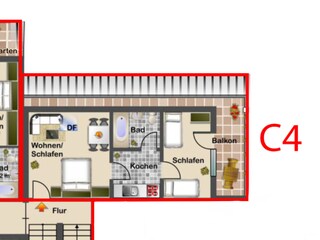 Ferienwohnung Menzenschwand Grundriss 41