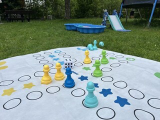 Spiele Möglichkeiten im Garten