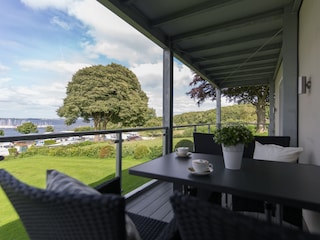Balkon mit Fördeblick