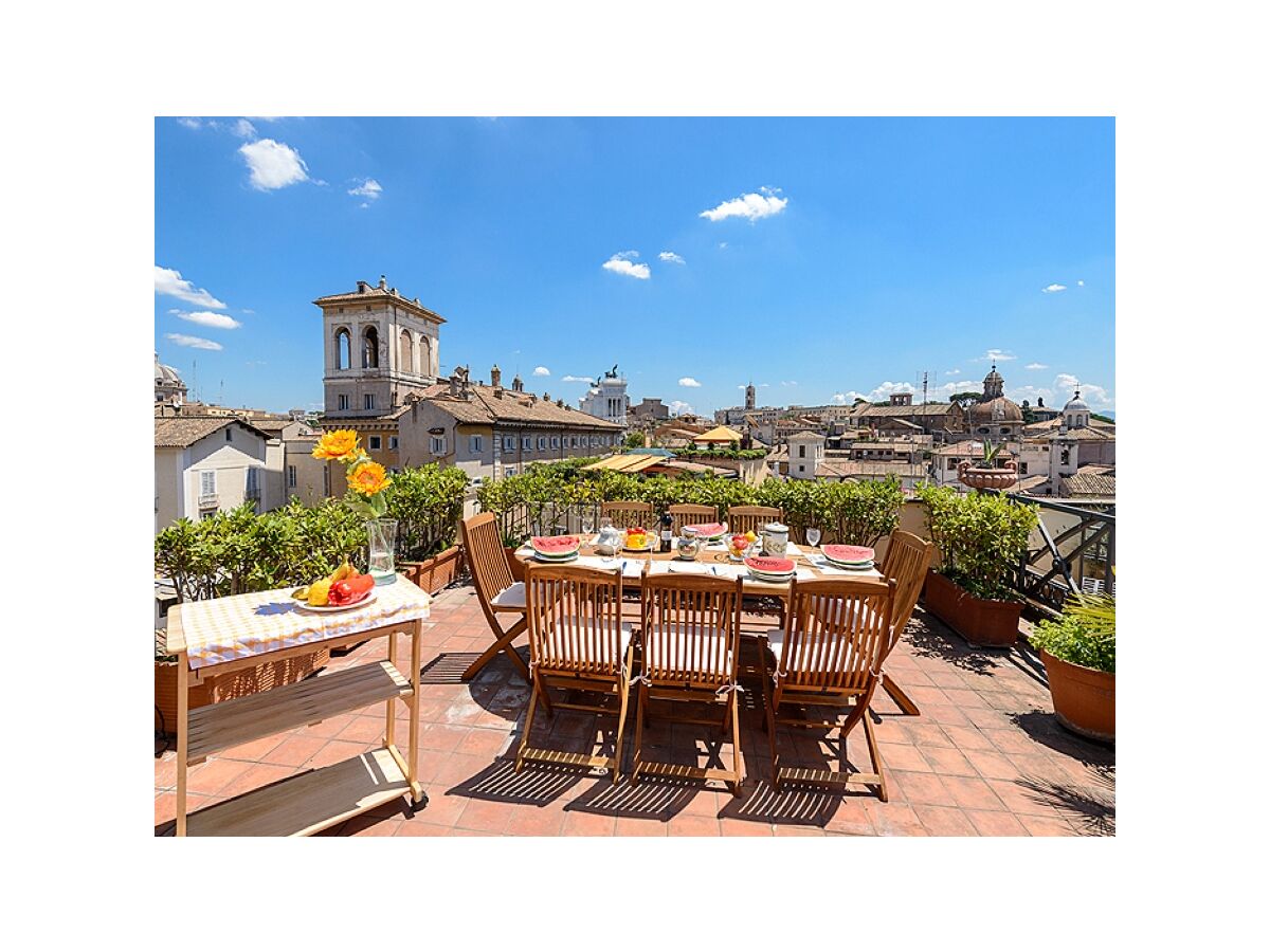 Rome Capitol Hill - fantastic view from the 1st terrace