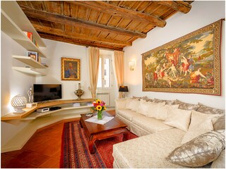 The elegant comfortable sitting room