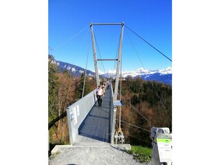 Hängebrücke Sigriswil 400 Meter von der Unterkunft