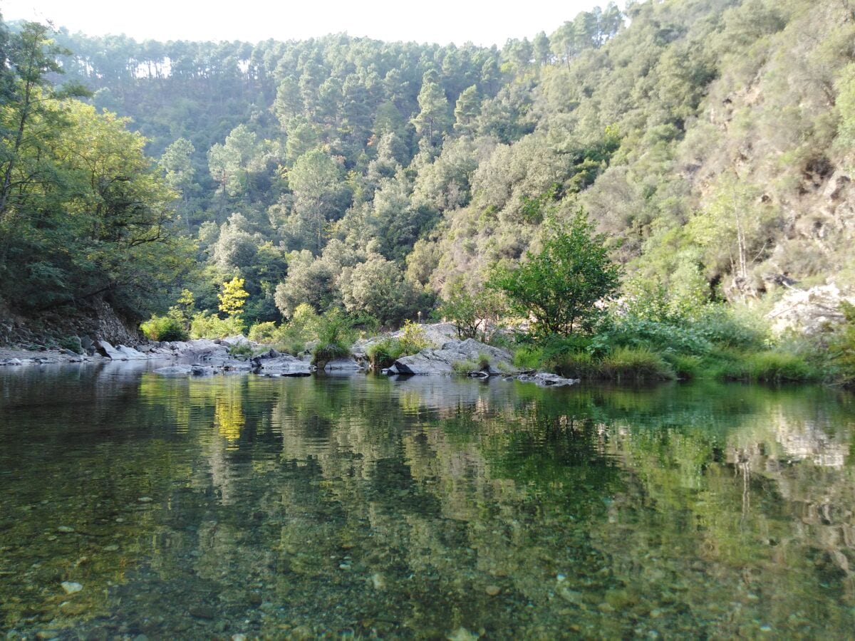 nagez dans la rivière Luech à 600m de la maison