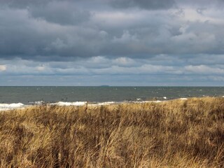 Der Strand im Herbst