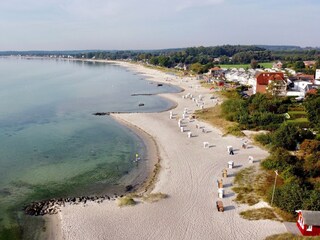Strandresidenz von oben