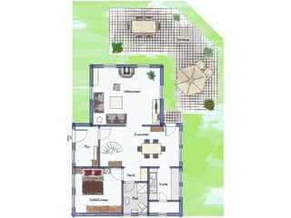 Casa de vacaciones Greetsiel Plano de planta 31