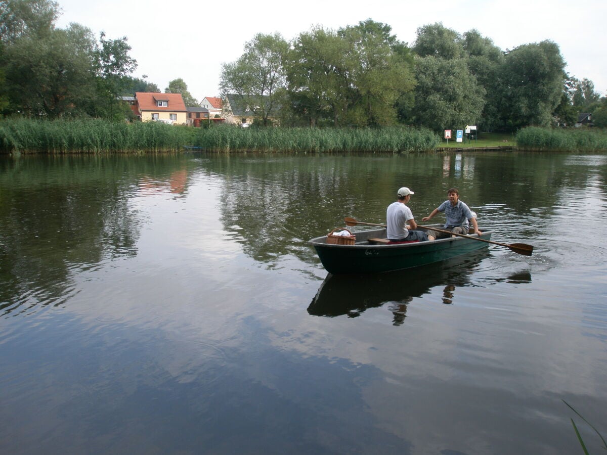 Unser Ruderkahn